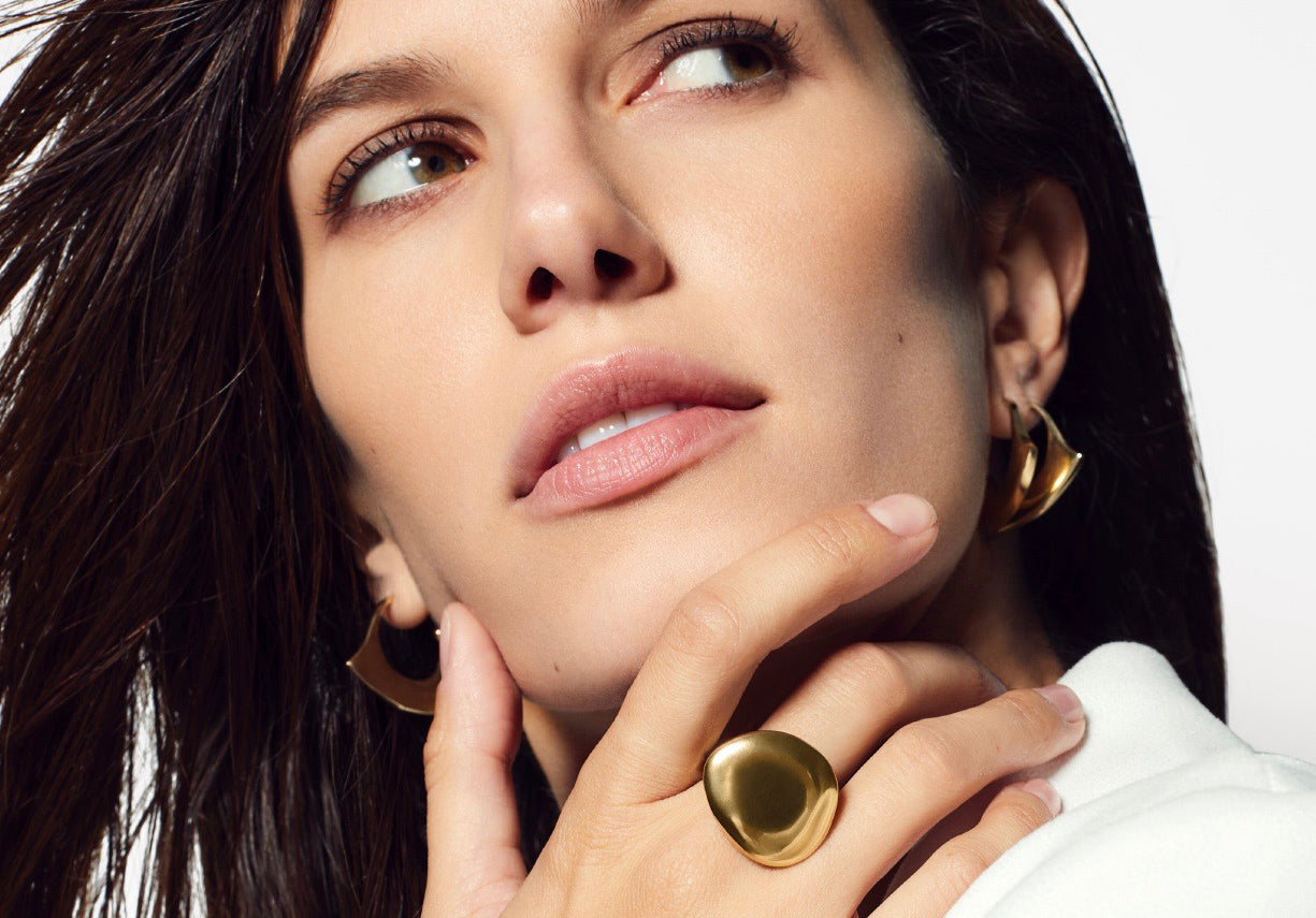 Abanico Hoops and Rock RIng