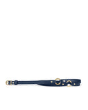 1/2" RING BELT in Navy Napa skinny belt Kendall Conrad   