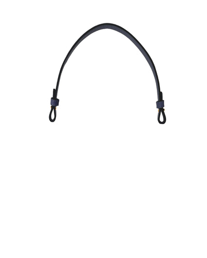MINI SHOULDER STRAP in Navy Napa bag strap Kendall Conrad   
