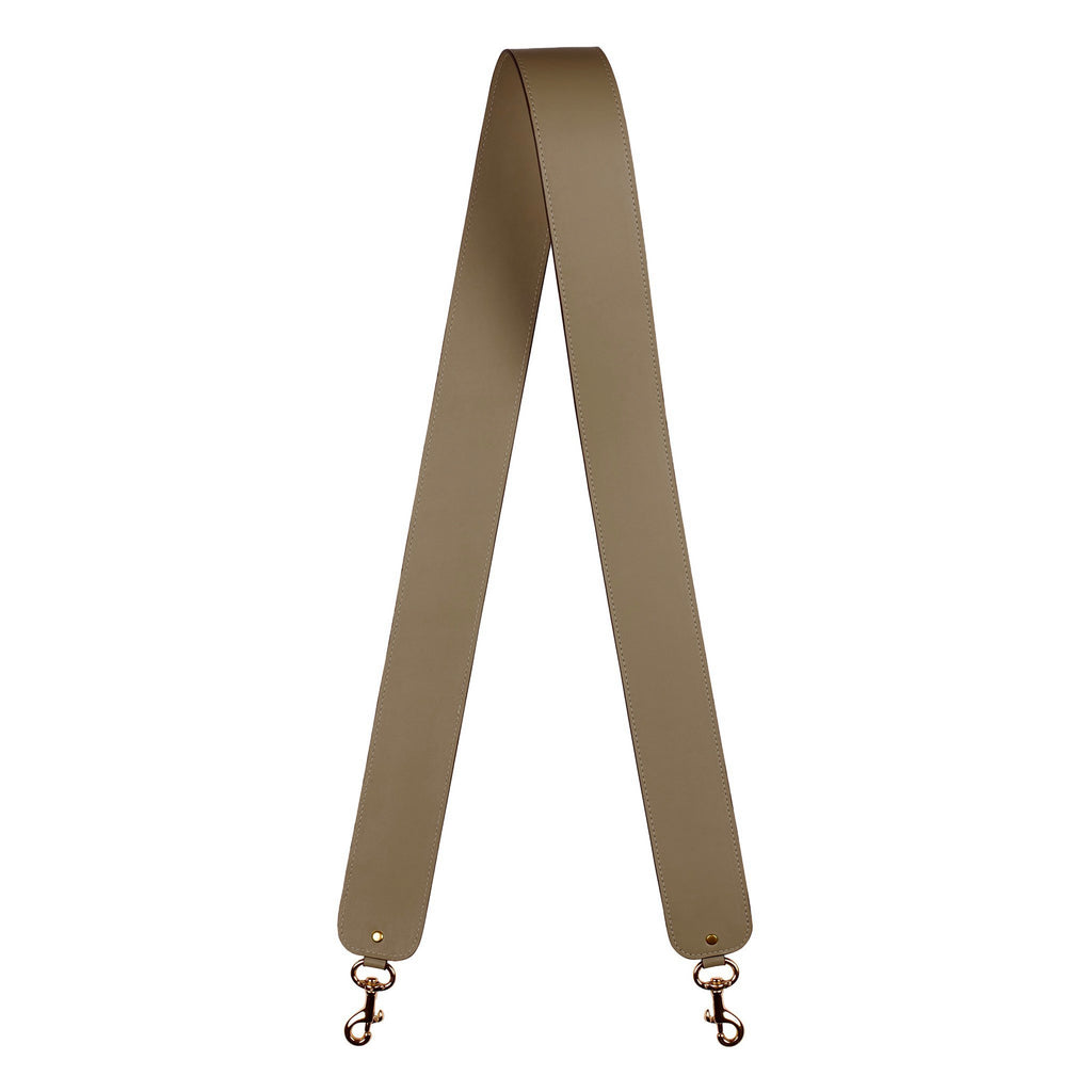 2"  SWIVEL CROSSBODY STRAP in Funghi Napa bag strap Kendall Conrad   