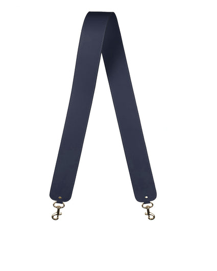 2"  SWIVEL SHOULDER STRAP in Navy Napa bag strap Kendall Conrad   