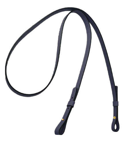 3/4" CROSSBODY STRAP in Navy Napa bag strap Kendall Conrad   