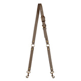 3/4"  SWIVEL CROSSBODY STRAP in Funghi Napa bag strap Kendall Conrad   