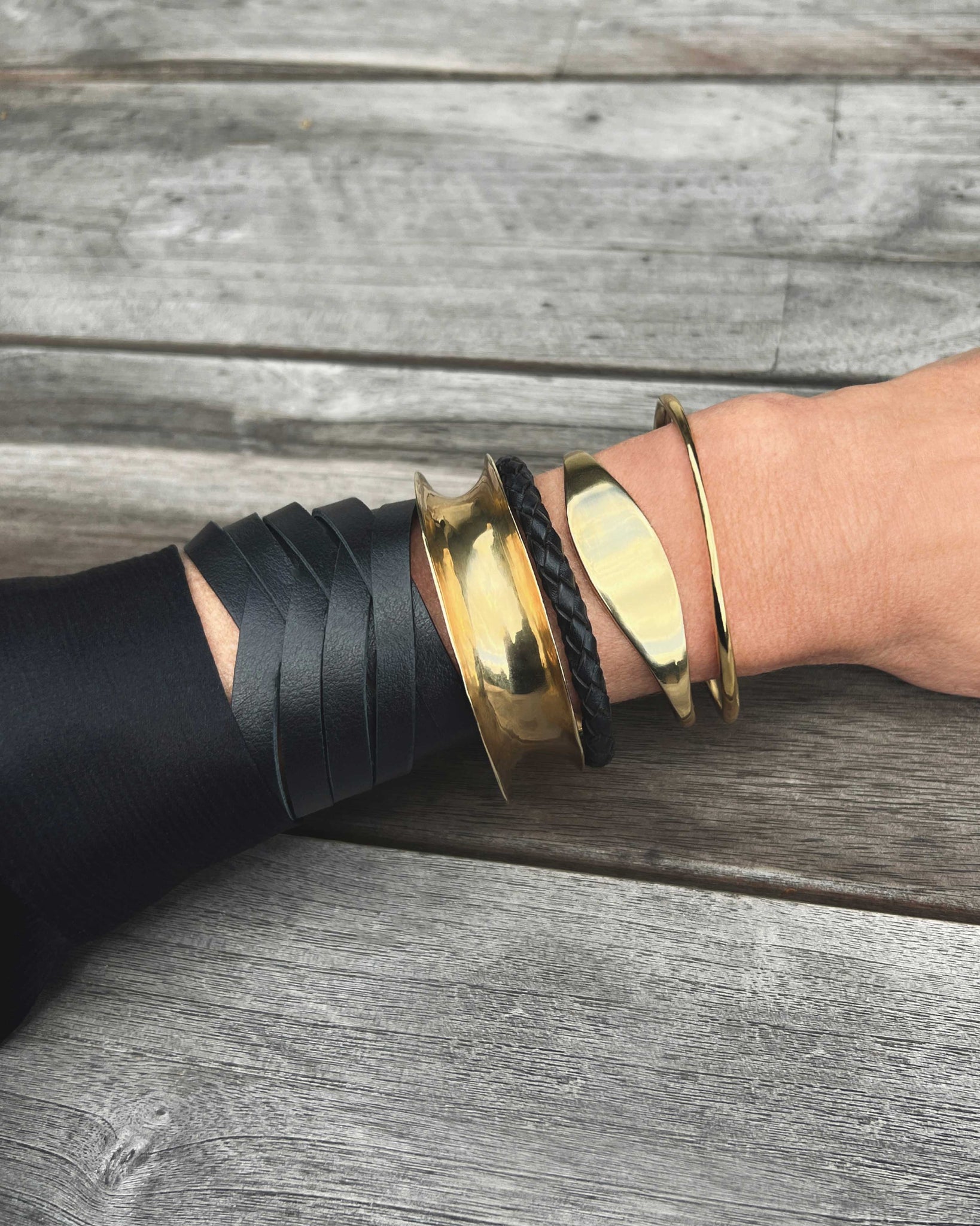 NAKED UPPER ARM CUFF BRACELET – Kendall Conrad