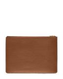 BOLSILLO III ZIP POUCH  in Sienna Napa leather case Kendall Conrad   