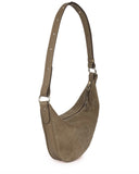 BOTITA CROSSBODY BAG in Funghi Suede crossbody bag Kendall Conrad   