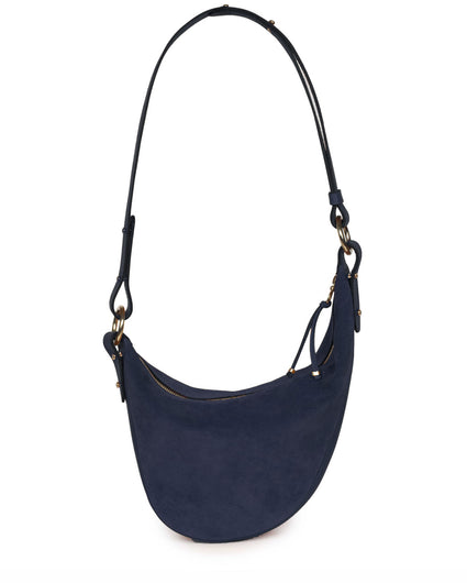 BOTITA CROSSBODY BAG in Navy Suede crossbody bag Kendall Conrad   
