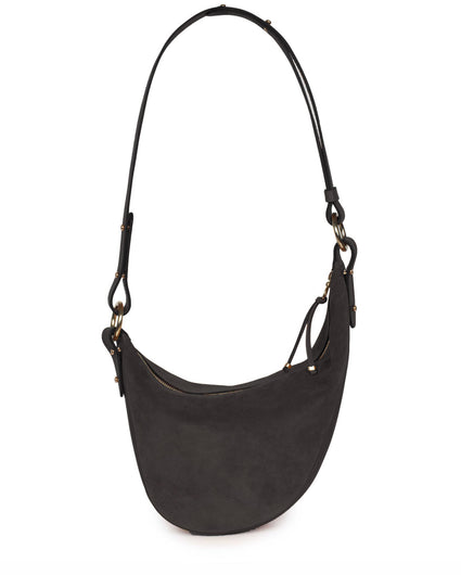 BOTITA CROSSBODY BAG in Smoke Nubuck crossbody bag Kendall Conrad   