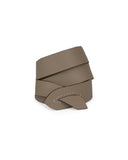 GIRONA WRIST WRAP in Funghi Napa leather bracelet Kendall Conrad   