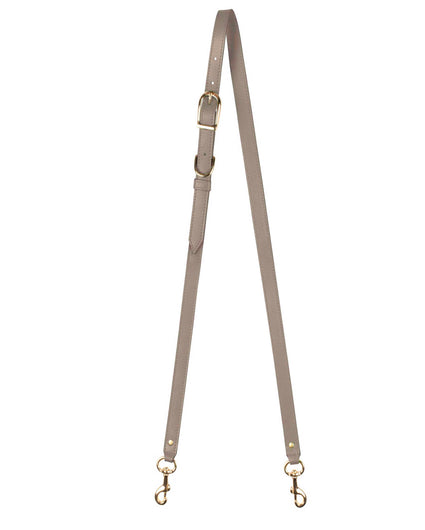 1/2"  SWIVEL CROSSBODY STRAP in Beige Napa bag strap Kendall Conrad   