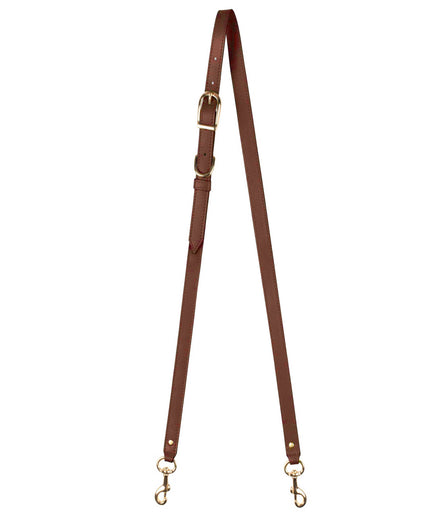 1/2"  SWIVEL CROSSBODY STRAP in Sienna Napa bag strap Kendall Conrad   
