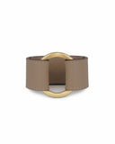 MAJA II CUFF in Funghi Napa leather bracelet Kendall Conrad   
