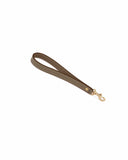 WRIST STRAP in Funghi Napa leather Kendall Conrad   