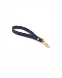 WRIST STRAP in Navy Napa leather Kendall Conrad   