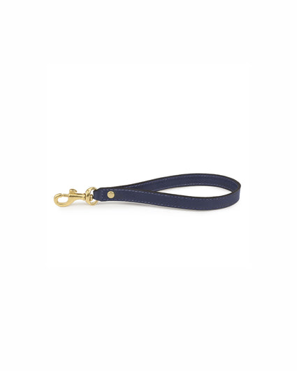 WRIST STRAP in Navy Napa leather Kendall Conrad   