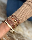 FLAT OBLIQUE BANGLE bangle Kendall Conrad   