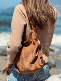 BOHEMIA GATHERED SHOULDER BAG in Black Suede gathered, shoulder bag Kendall Conrad   