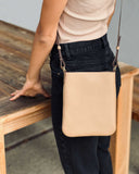 BOLERO II CROSSBODY in Navy Napa leather bag, Kendall Conrad   