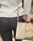BOLERO PHONE CASE  in Navy Napa mini bag Kendall Conrad   