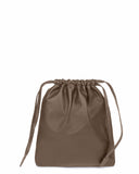 BOLSA POUCH in Funghi Napa leather pouch Kendall Conrad   