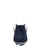 BONITA I DRAWSTRING CROSSBODY BAG in Navy Napa small bag Kendall Conrad   