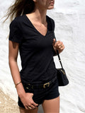 CHIQUITA CROSSBODY BAG in Navy Napa small bag Kendall Conrad   