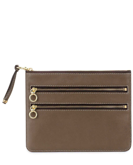 COCO CASE in Funghi Napa leather case Kendall Conrad   