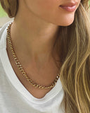 CUBAN CHAIN NECKLACE earrings Kendall Conrad   