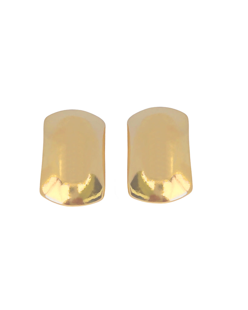 CURVED RECTANGULAR EARRINGS earrings Kendall Conrad   