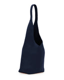 DELFINA HOBO BAG in Navy Suede hobo bag Kendall Conrad   