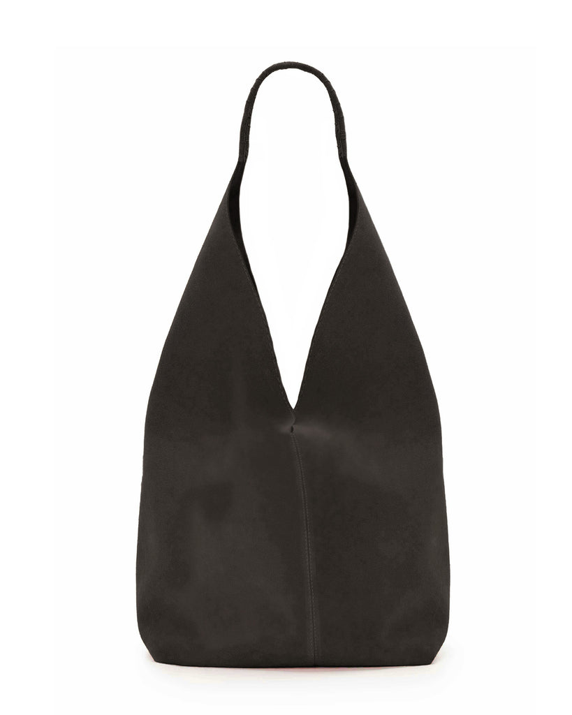 DELFINA HOBO BAG in Smoke Nubuck hobo bag Kendall Conrad   