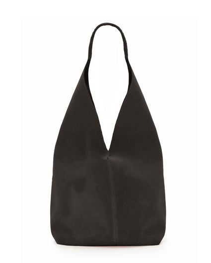 DELFINA HOBO BAG in Smoke Nubuck hobo bag Kendall Conrad   