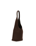 DELFINA MEDIUM HOBO BAG in Umber Suede medium hobo bag Kendall Conrad   