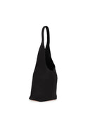 DELFINA MEDIUM HOBO BAG in Black Suede medium hobo bag Kendall Conrad   