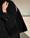 DELFINA MEDIUM HOBO BAG in Funghi Suede medium hobo bag Kendall Conrad   