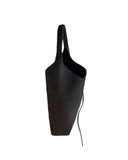 DELFINITA MINI HOBO BAG in Smoke Nubuck small leather hobo bag Kendall Conrad   