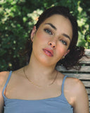 SKINNY PAPER CLIP CHAIN NECKLACE chain necklace Kendall Conrad   