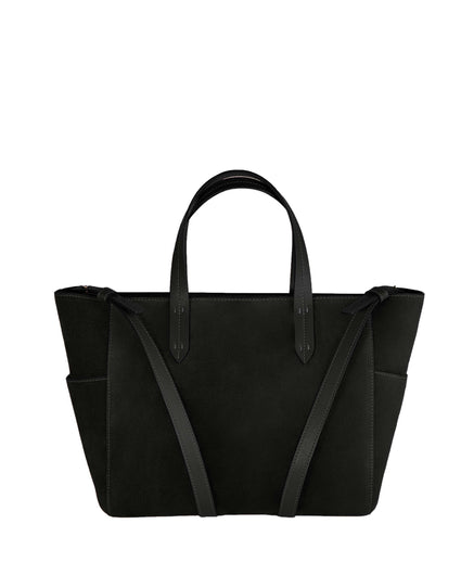 GAEL CROSSBODY BAG in Black Suede small crossbody bag Kendall Conrad   