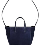 GAEL CROSSBODY BAG in Navy Suede small crossbody bag Kendall Conrad   