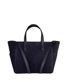 GAEL CROSSBODY BAG in Navy Suede small crossbody bag Kendall Conrad   