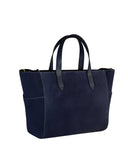 GAEL CROSSBODY BAG in Navy Suede small crossbody bag Kendall Conrad   