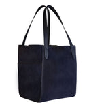 GAEL TOTE BAG in Navy Suede tote bag Kendall Conrad   
