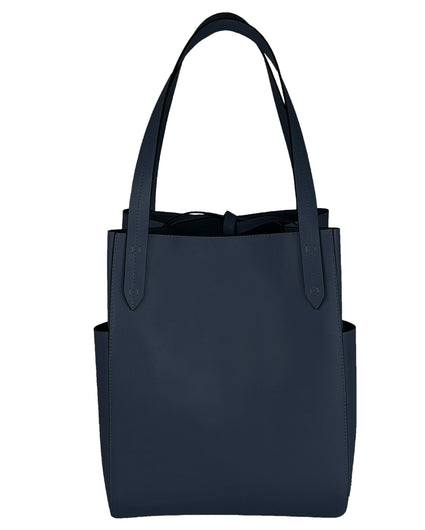 GAEL TOTE BAG in Navy Napa tote bag Kendall Conrad   