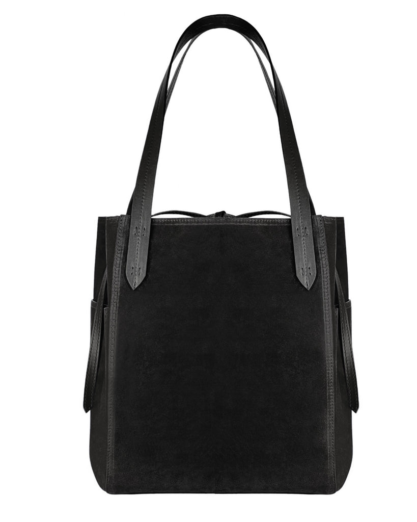 GAEL TOTE BAG in Smoke Nubuck tote bag Kendall Conrad   