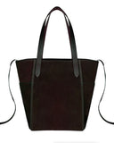 GAEL TOTE BAG in Umber Suede tote bag Kendall Conrad   