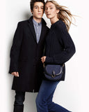 GITANA V SADDLEBAG in Sienna Napa small leather bag Kendall Conrad   