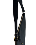GUAPA HOBO BAG in Black Napa hobo bag Kendall Conrad   