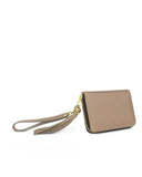 iPHONE CASE in Beige Napa leather case Kendall Conrad   