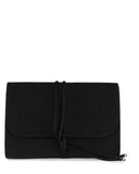 JEWELRY ROLL in Black Suede leather case Kendall Conrad   