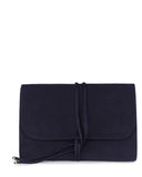 JEWELRY ROLL in Navy Suede leather case Kendall Conrad   